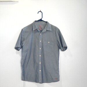 American Eagle Slim Fit Short Sleeve Shirt – Men’s Medium – Gray